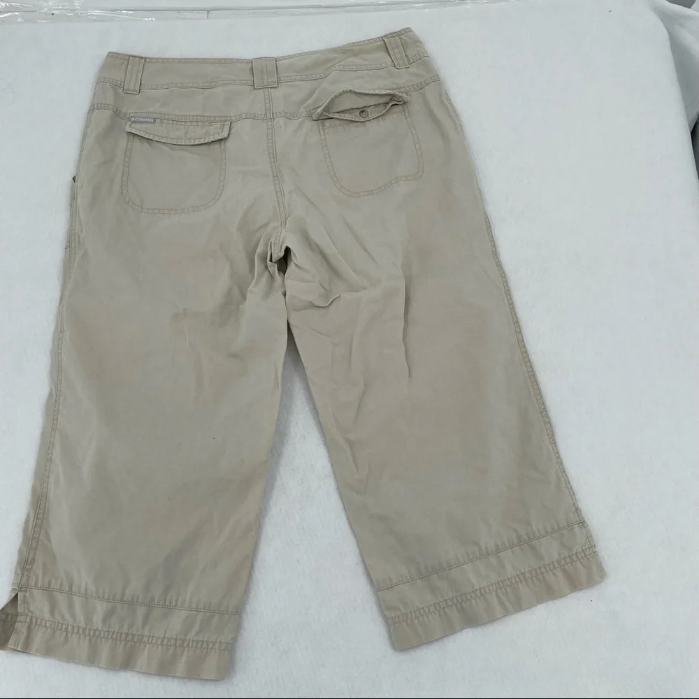 COLUMBIA Women’s Khaki Capri Pant size: 10 - Picture 4 of 8